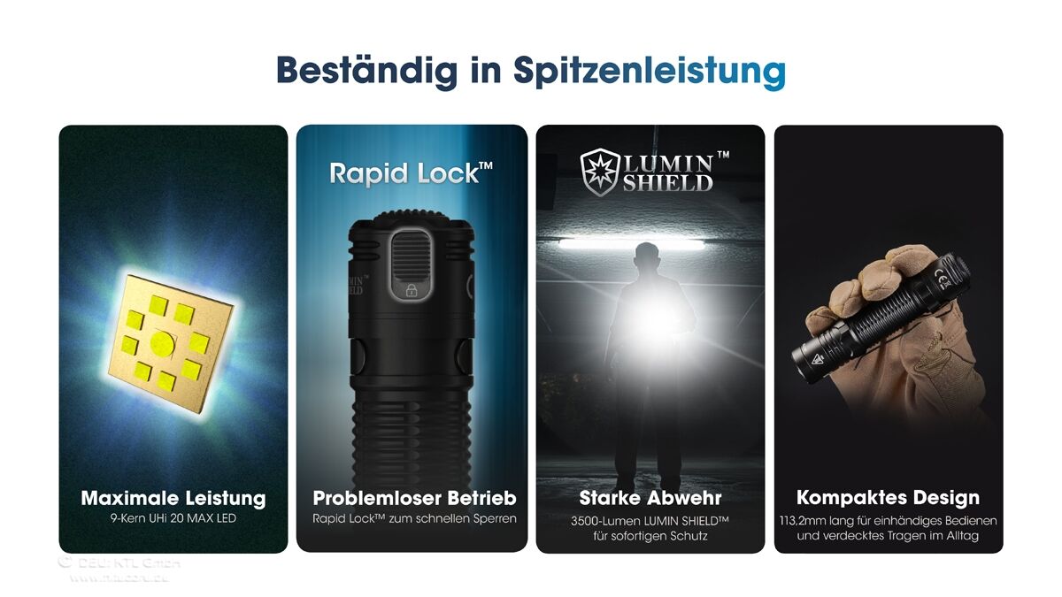 Nitecore EDC31 - 3500 Lumen