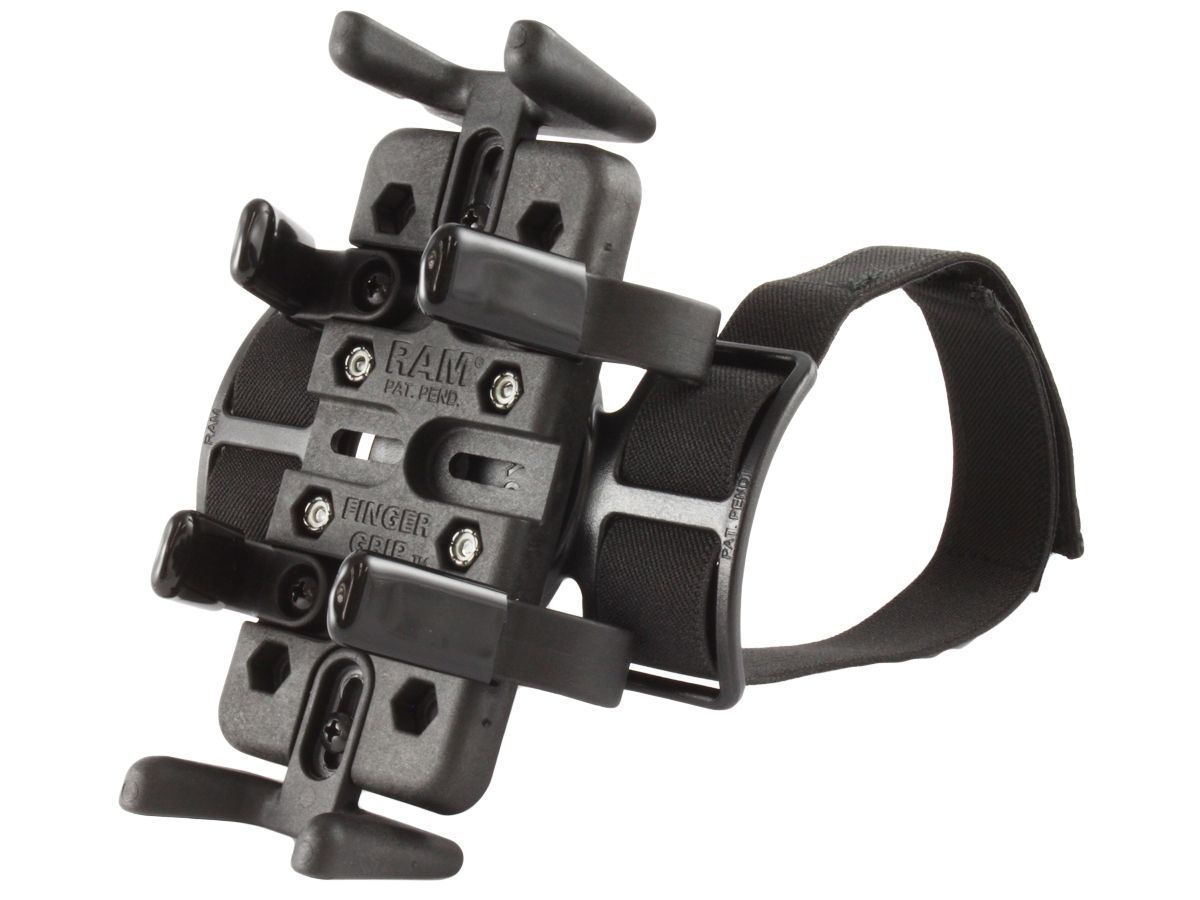 RAM Mounts Universal Armhalterung für elektronische Kleingeräte - verstellbares Nylon-Band, Verbundstoff-Komponenten