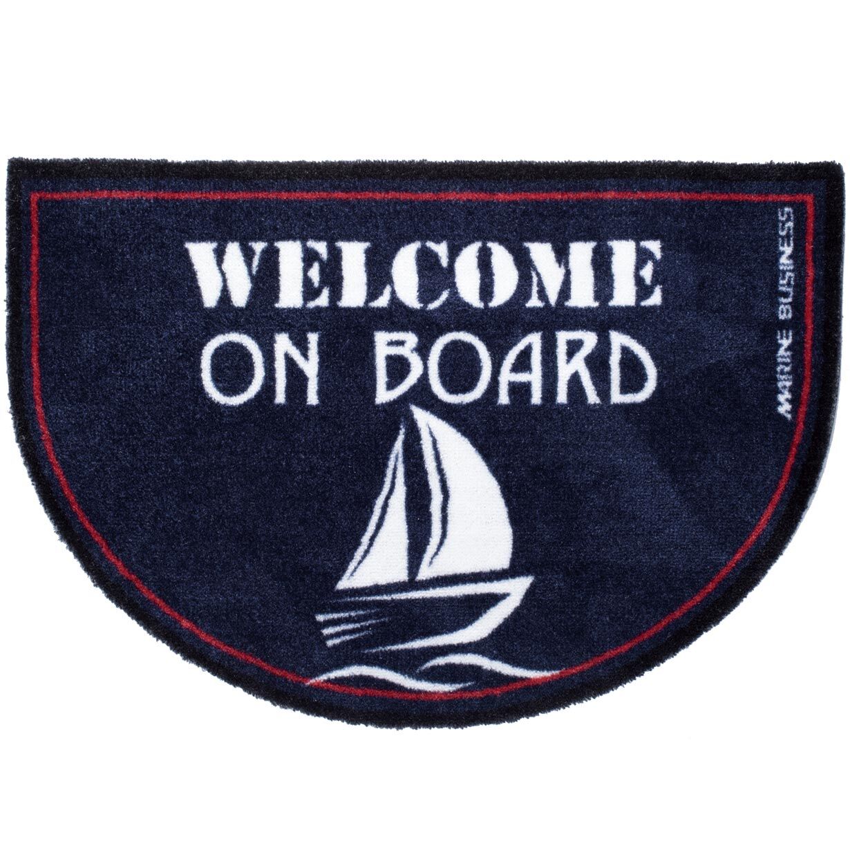 Marine Business Fußmatte "Türmatte Welcome on Board Regatta rund" Marine Business Fußmatte "Türmatte Welcome on Board Regatta rund"