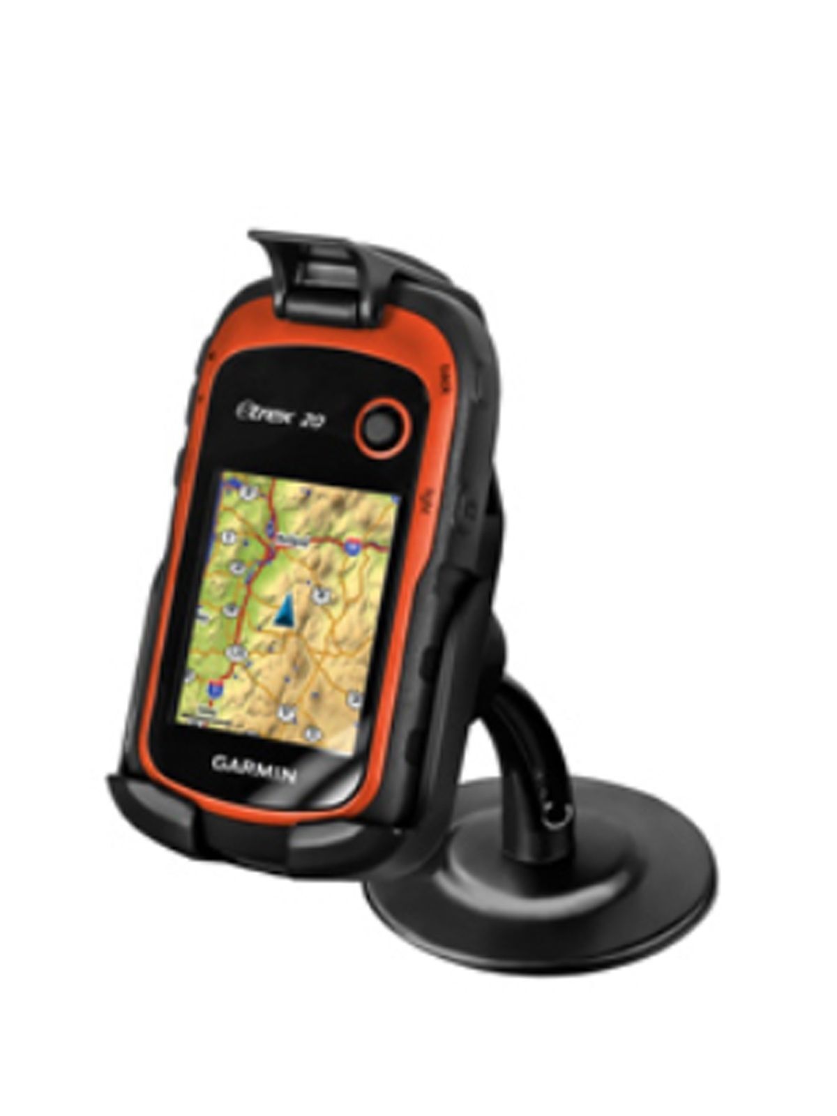 RAM Mounts Aufbau-Halterung Lil Buddy für Garmin eTrex 10/20/30 - Klebesockel, Halteschale, Schrauben-Set