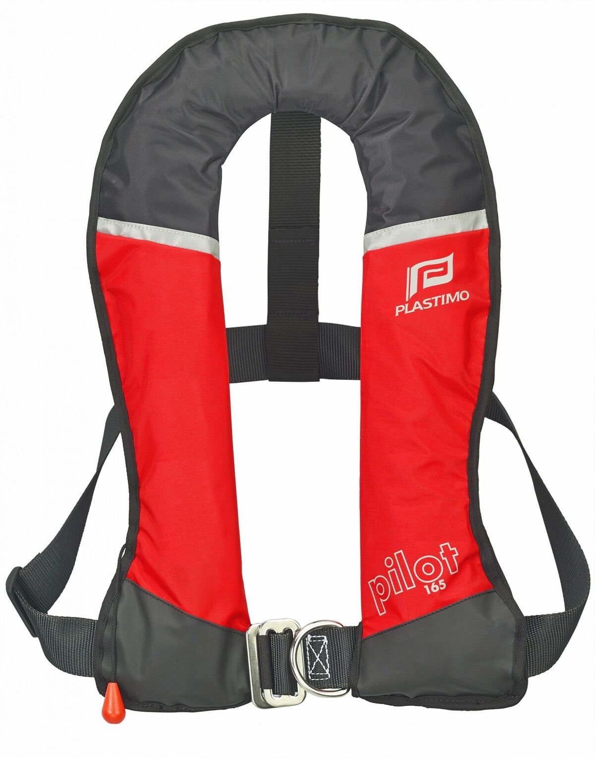 Plastimo_Pilot_165_63421 Plastimo Pilot 165N Automatik Rettungsweste mit Lifebelt Rot mit UML5 Auslöser