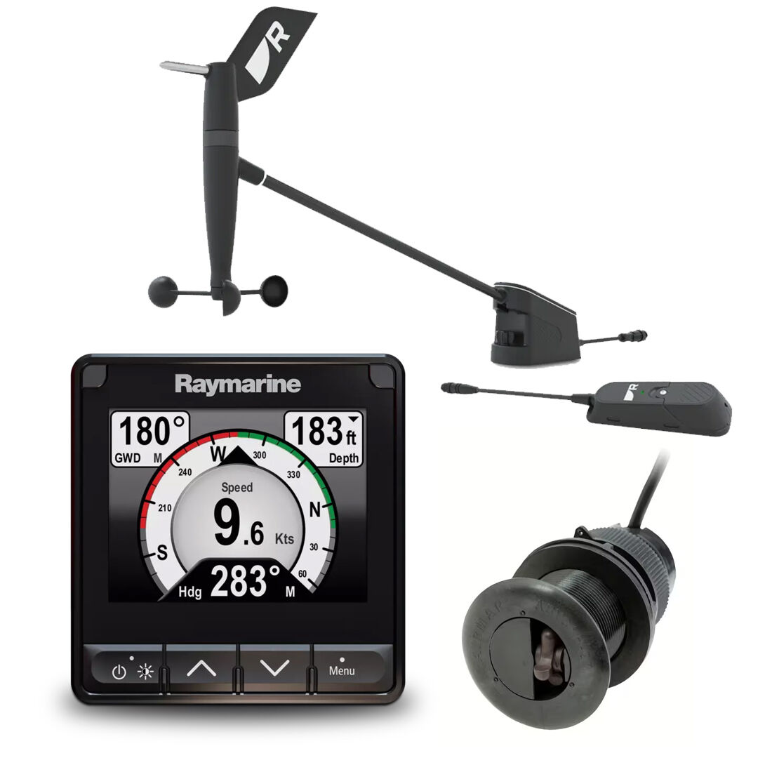 Raymarine i70s Instrumenten Set mit RWS und DST810