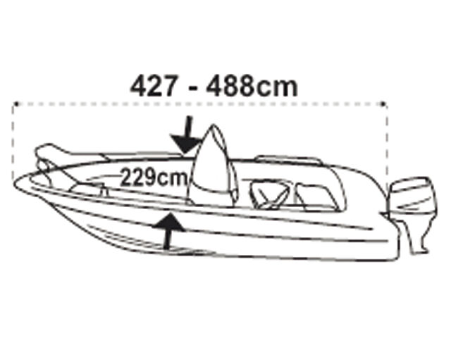 Talamex Boots- Dinghy Persenning Cover XS