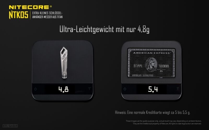 Nitecore Titan Knife NTK05