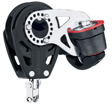 Harken 57mm Carbo Ratchet Block w/Cam Cleat (2138)