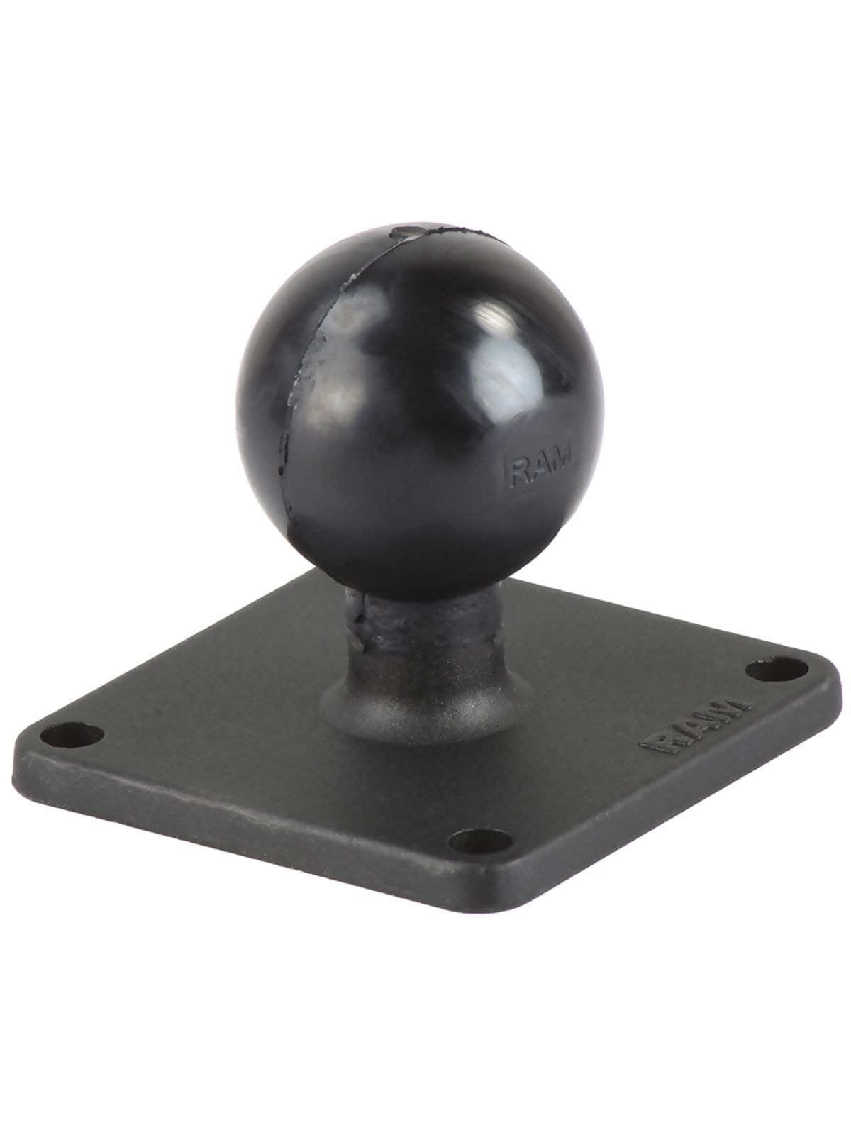 RAM Mounts quadratische Basisplatte (63,5 x 63,5 mm) mit C-Kugel (1,5 Zoll) - im Polybeutel