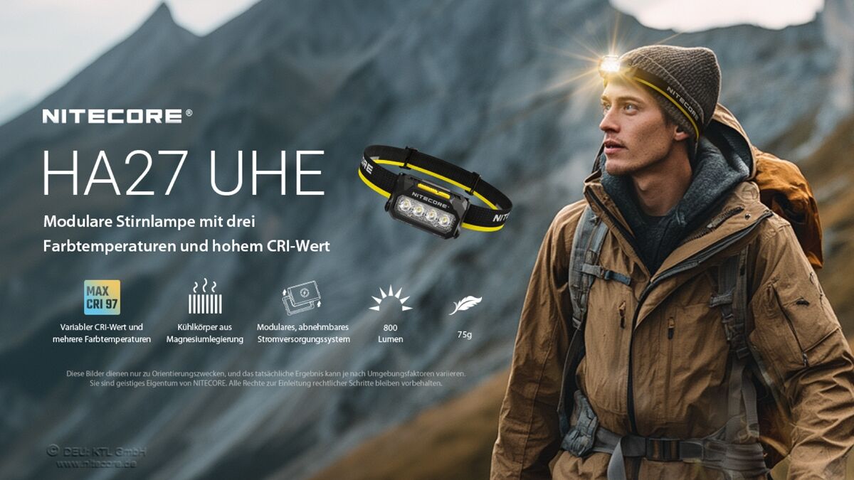 Nitecore HA27 UHE