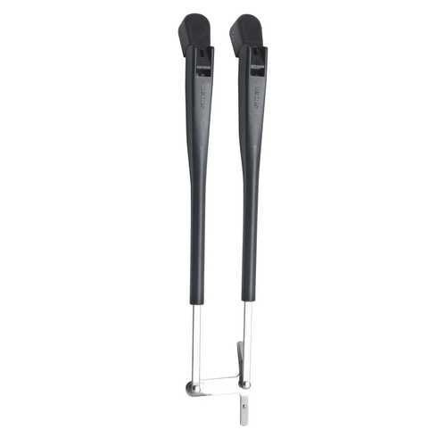 Vetus Parallelwischerarm, schwarz, 308-393mm