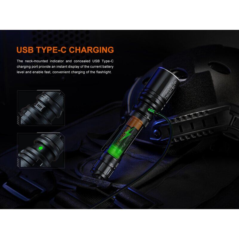 Fenix TK30R Taschenlampe mit weißem Laserlicht