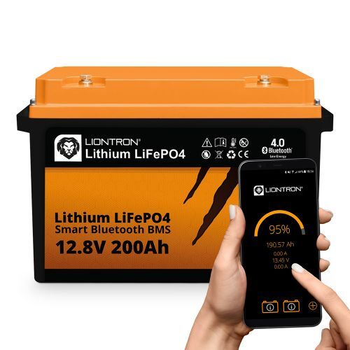 LIONTRON LiFePO4 12,8V 200Ah LX Smart BMS mit Bluetooth & Arctic Upgrade LIONTRON LiFePO4 12,8V 200Ah LX Smart BMS mit Bluetooth & Arctic Upgrade
