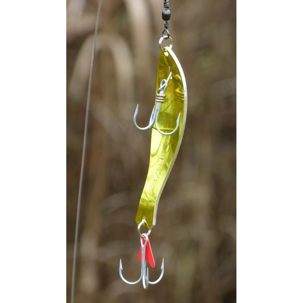 Jenzi Phantom-F Blinker Heinz Farbe Silber/Gold 28 g