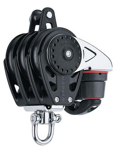 Harken 75mm Triple Carbo Block w/Cam & Becket (2669)