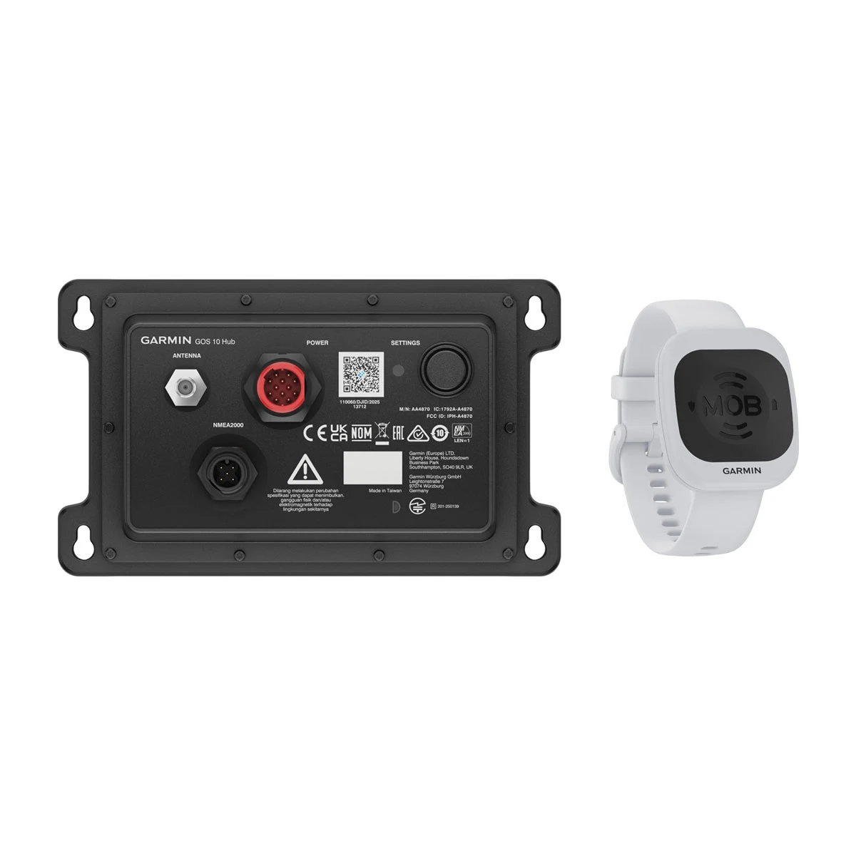 Garmin OnBoard MOB System mit GOS 10 Hub und MOB-Sender