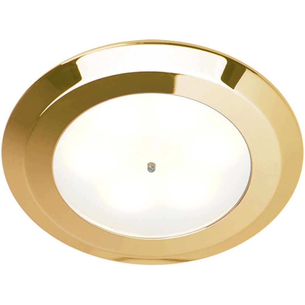 LED-Einbauleuchte EB22-2 (Master), gold-glanz, warmweiß, 10-30V DC, max. 6 W, mit Dimmer
