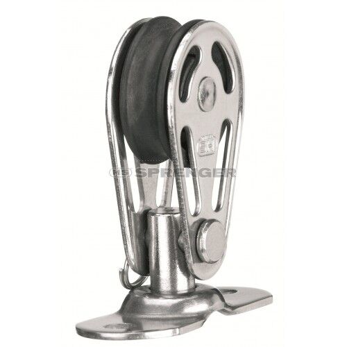 35065_850_55_2 Sprenger 6mm Gleitlagerblock einfach auf drehbarer Grundplatte