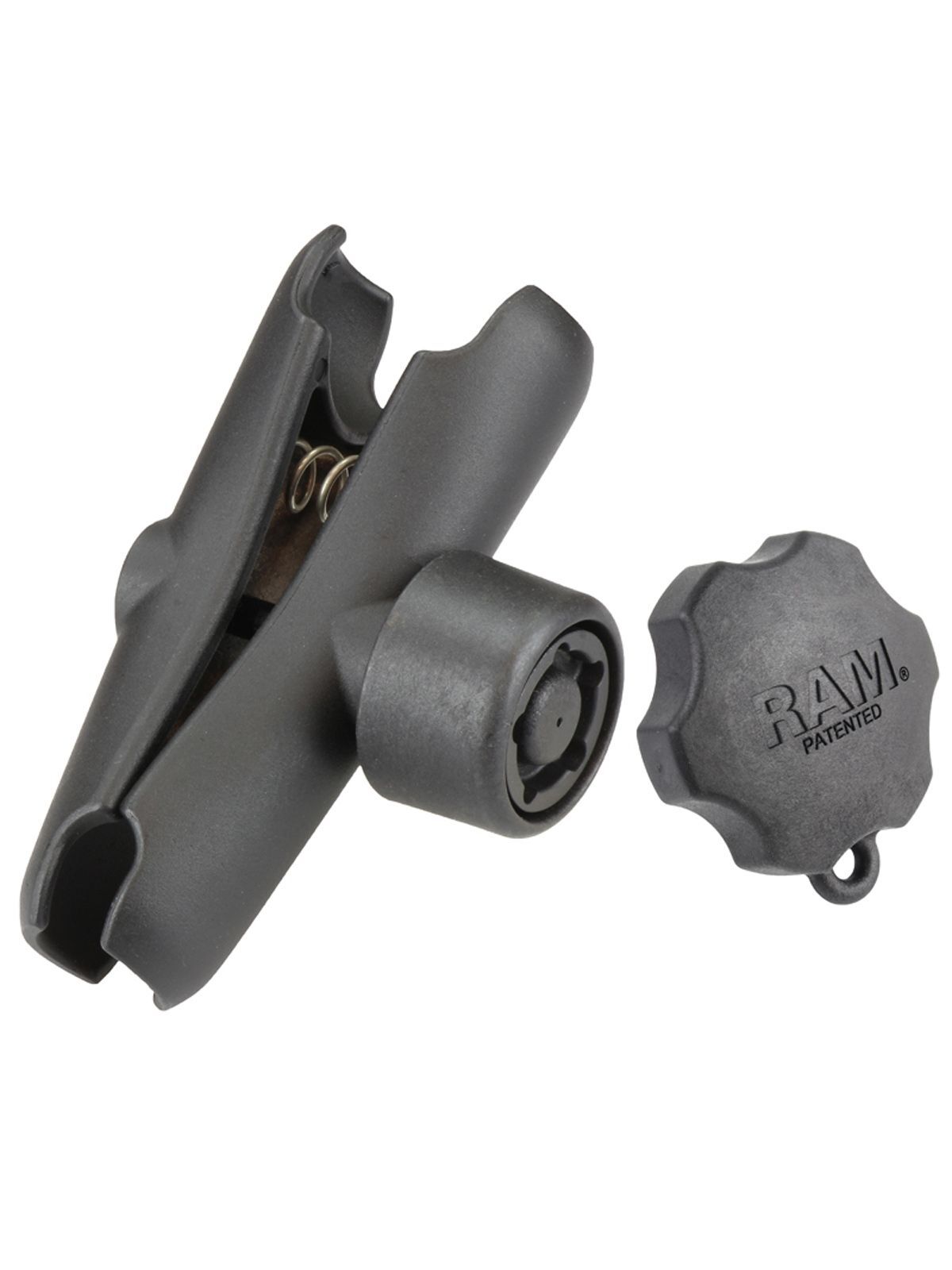 RAM Mounts mittlerer Verbindungsarm für C-Kugeln (1,5 Zoll) - mit Pin-Lock Sicherung (5-Pin), im Polybeutel