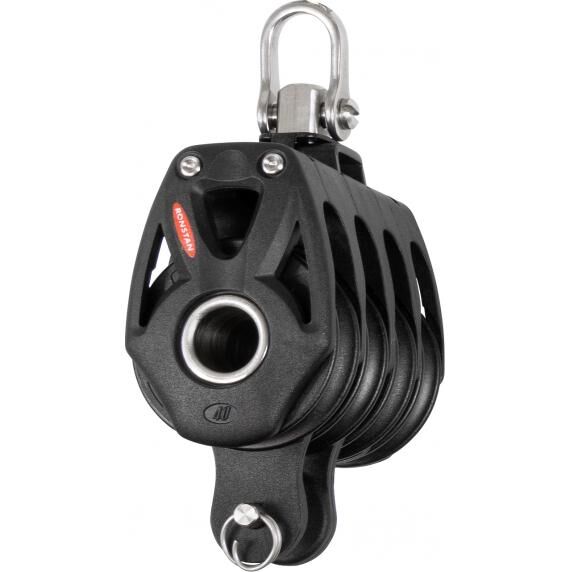 Ronstan RF48410 S40 Vierfachblock Quad mit Wirbelschäkel und HF Ronstan RF48410 S40 Vierfachblock Quad mit Wirbelschäkel und HF