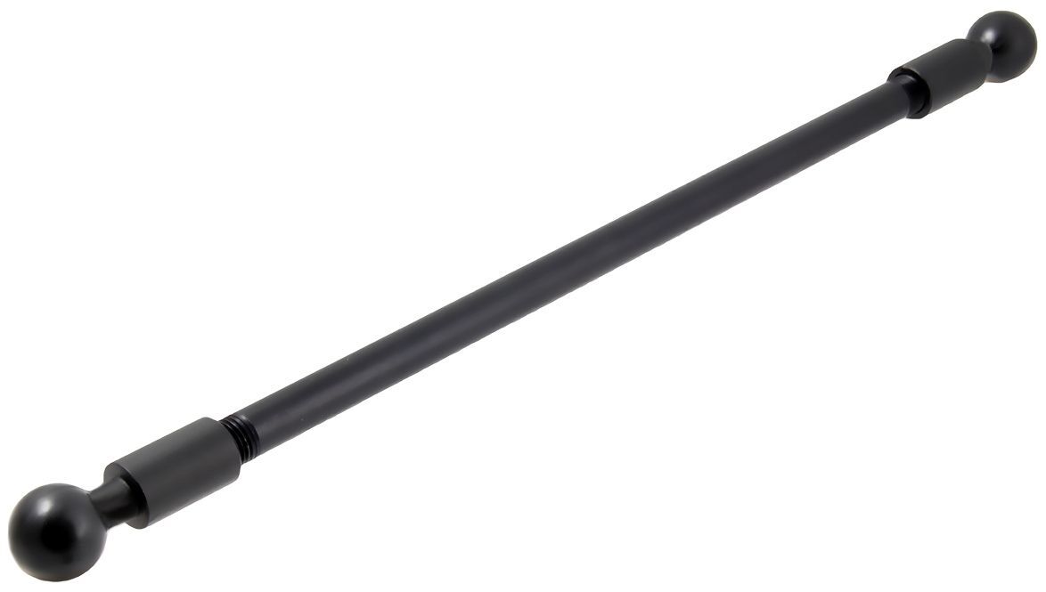 RAM Mounts Verlängerungsarm mit 2x B-Kugeln (1 Zoll) - Stablänge (ca. 300 mm) mit 1/4" NPT-Gewinde, im Polybeutel