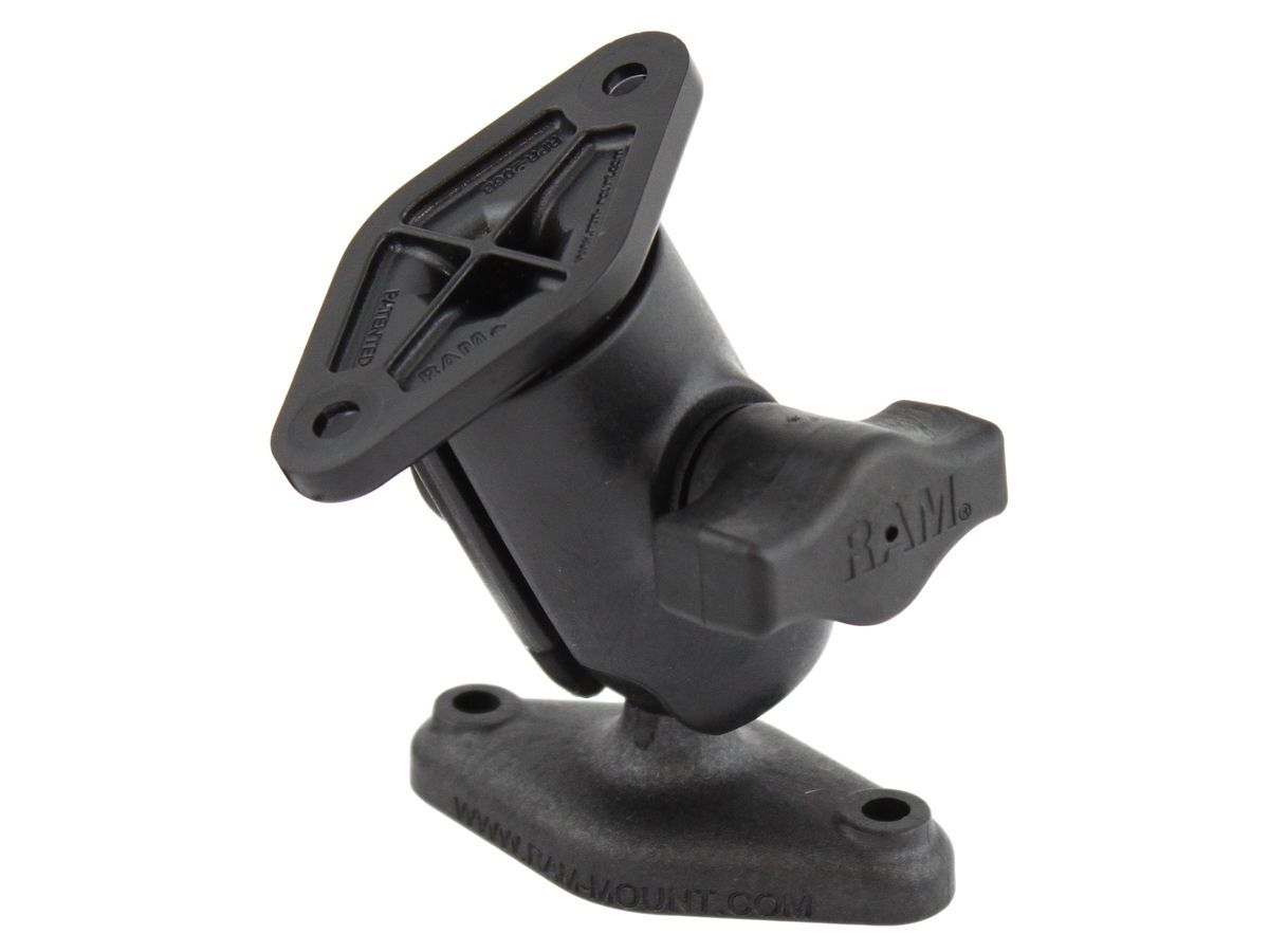 RAM Mounts Verbundstoff-Aufbau-Set - Diamond-Basisplatte, Octagon-Adapterarm, Octagon-Adapter (Diamond/Trapez), B-Kugel (1 Zoll), im Polybeutel