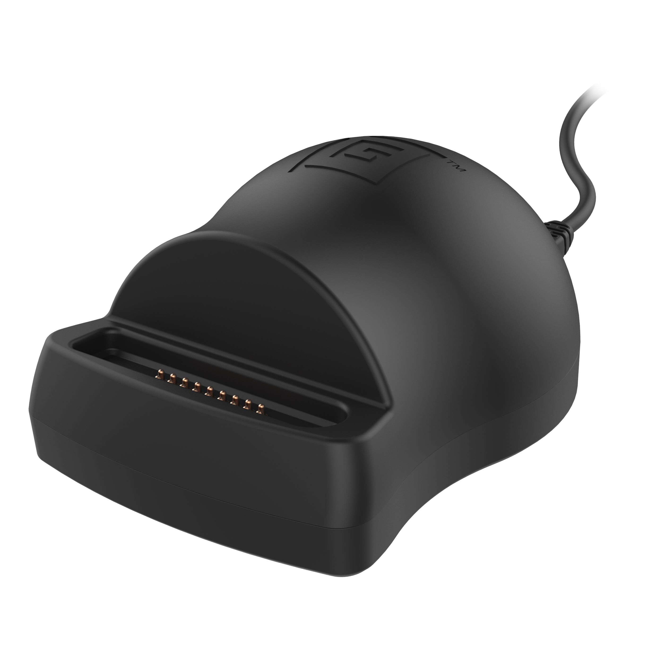 RAM Mounts GDS Tisch-Ladestation Next Gen für Geräte in IntelliSkin Tablet-Lade-/Schutzhüllen - DeX-Support, USB Typ-C, ohne Kabel