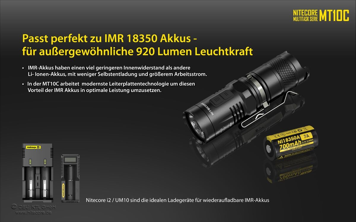 Nitecore MT10C