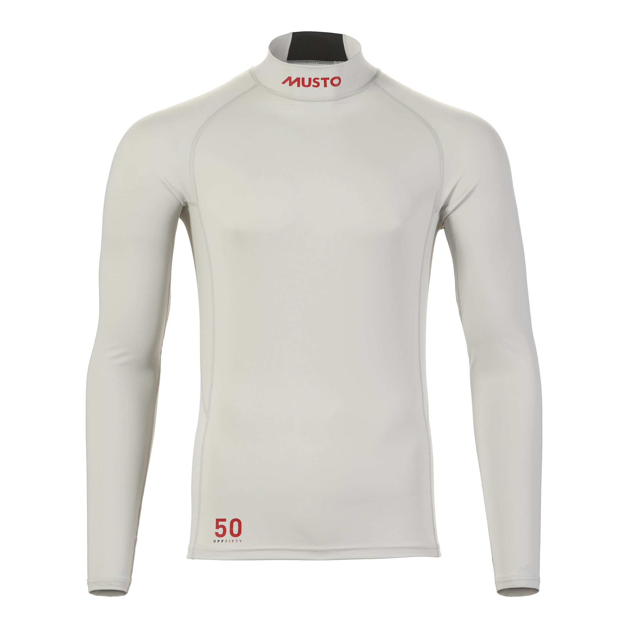 Musto Flexlite Cool Long Sleeve Top - Platinum