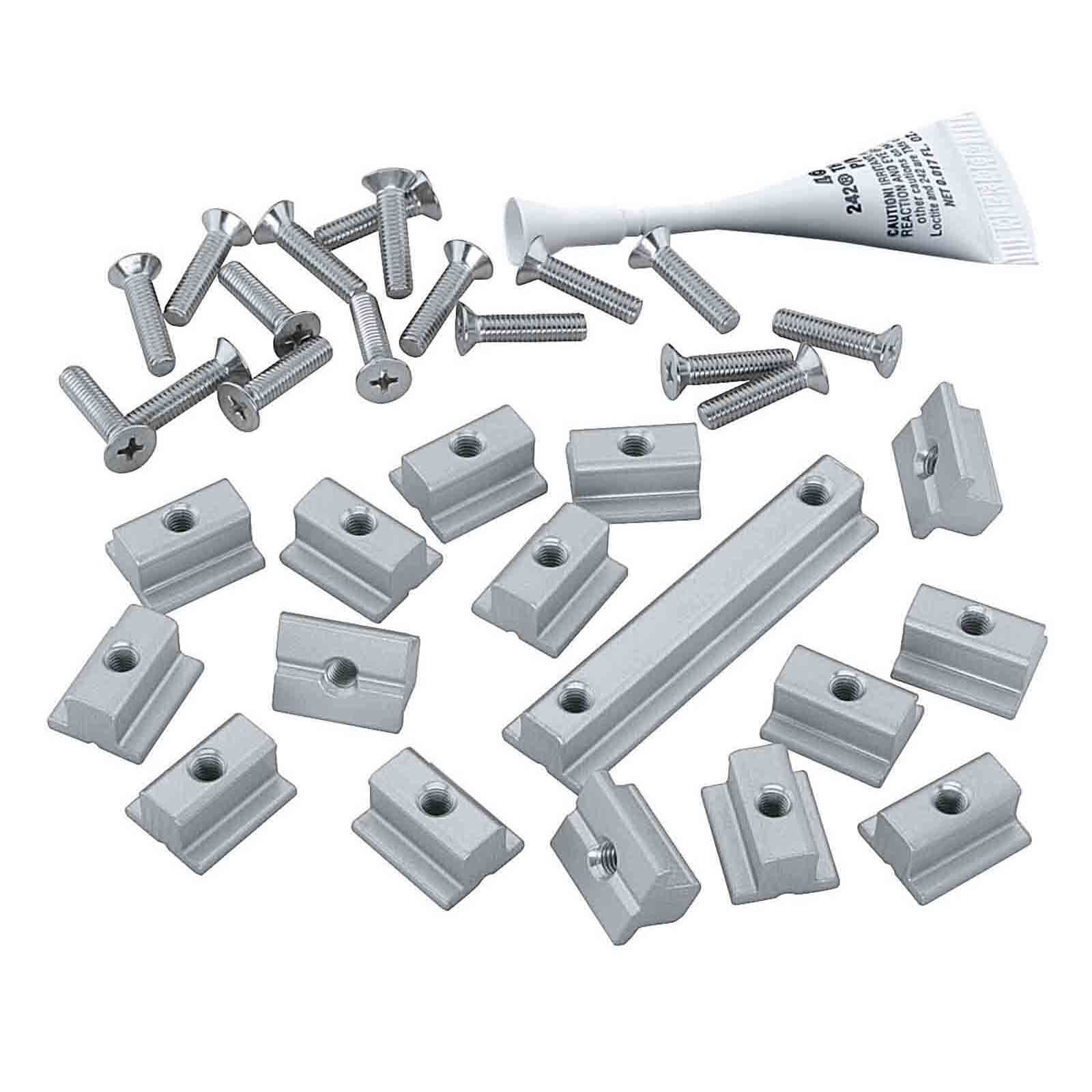 Harken 18 mm T-Track Mounting Kit — Wide Flat Mast Groove