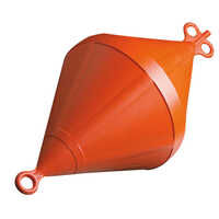 PLASTIMO MOORING BUOY+EYELETS-D28CM ORANGE