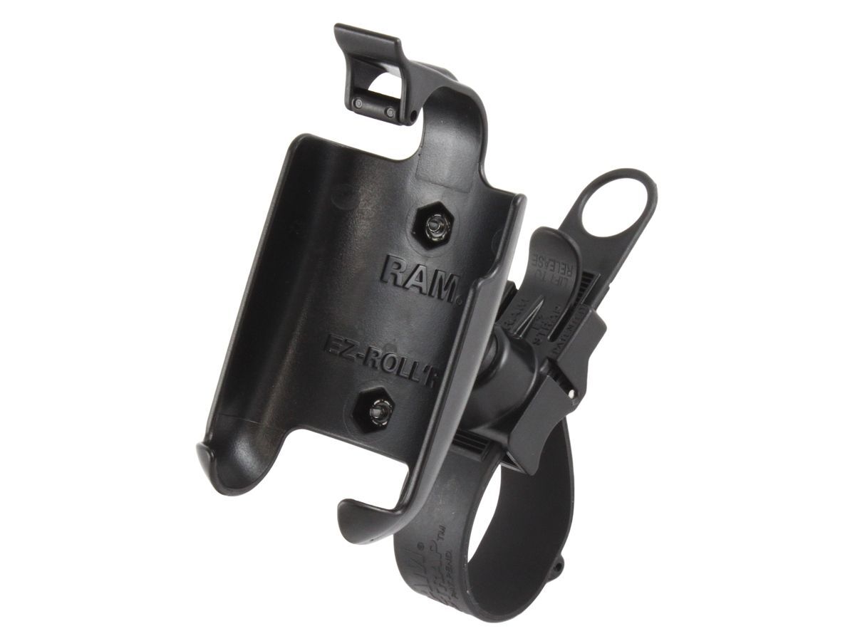 RAM Mounts EZ-Strap Lenkerhalterung für Garmin Oregon Serie - Verbundstoff, Gummiband, kurzer Arm