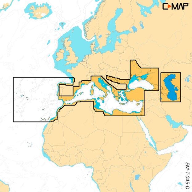 C-MAP Discover-X - SOUTH EUROPE C-MAP Discover-X - SOUTH EUROPE