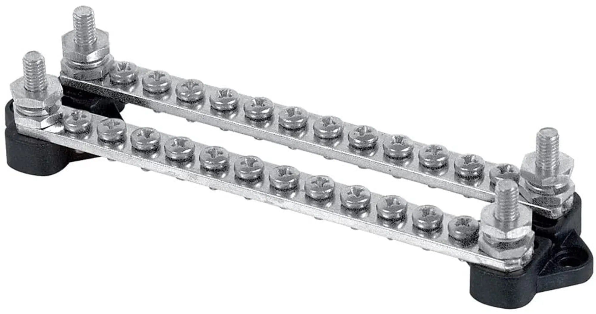 BEP Sammelschiene einzeln 12x 4mm Schraubklemmen