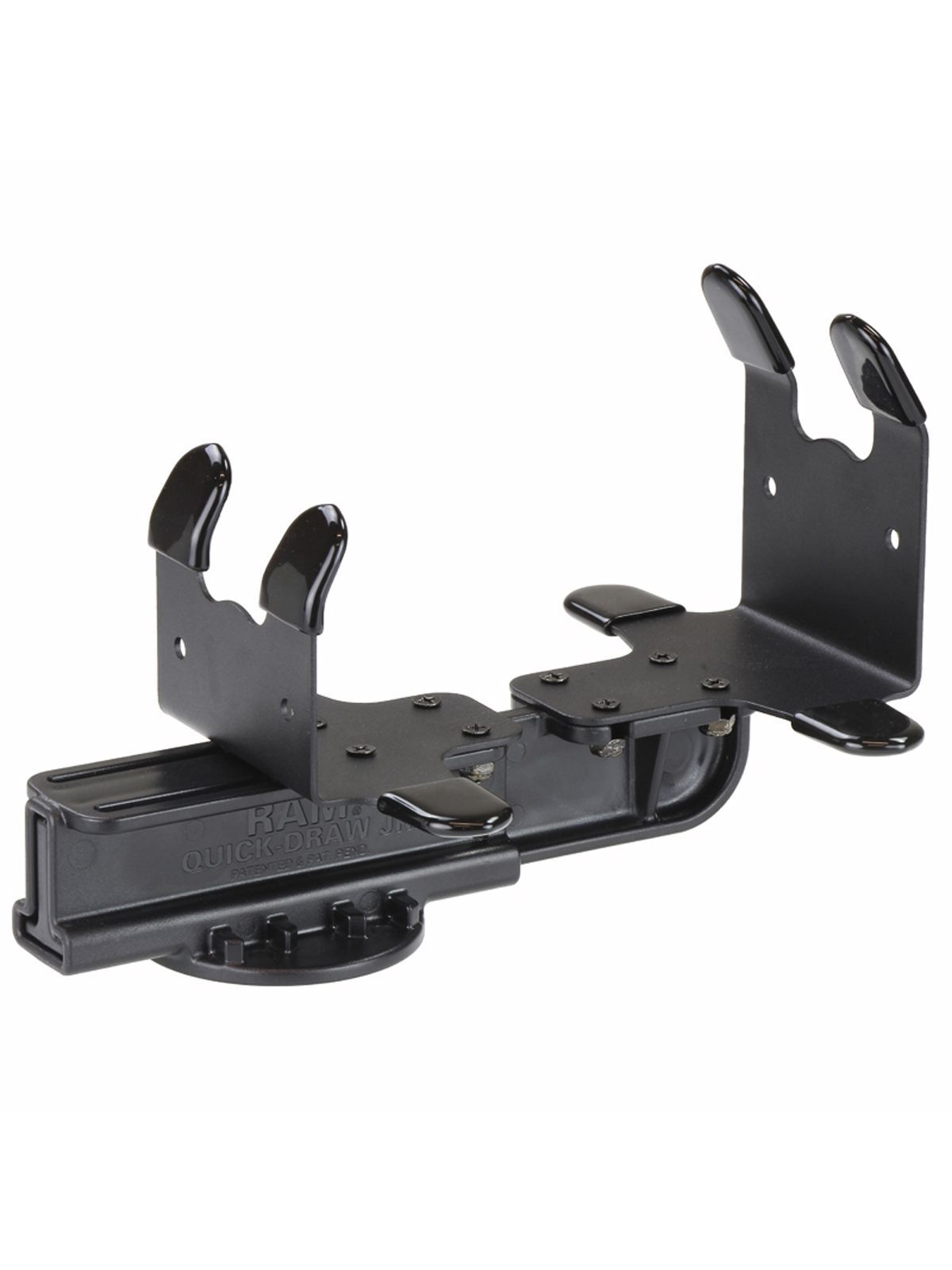 RAM Mounts Universal Drucker-Halteklammer für portable Drucker mit rückseitiger Papierzufuhr - AMPS-Anbindung (Unterseite)
