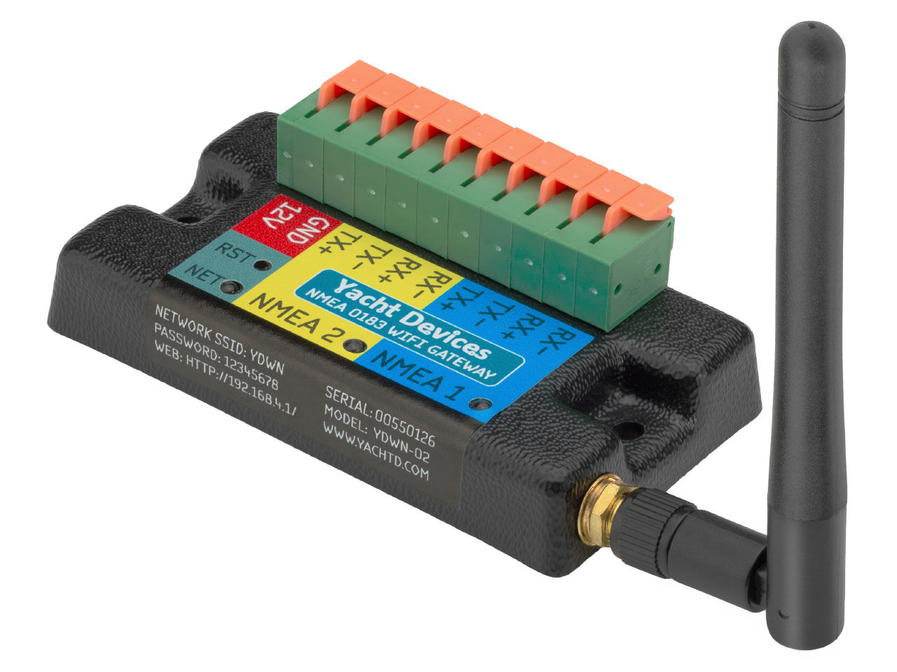 YDWN-02_1280x960 Yacht Devices NMEA-0183 Wi-Fi Gateway YDWN-02