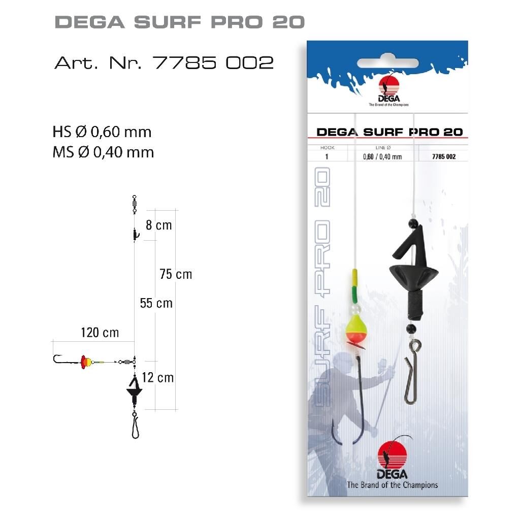 Jenzi Brandungsvorfach  DEGA-SURF Pro 20