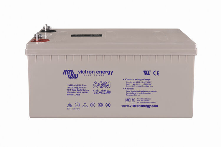 Victron 12V/220Ah Gel Deep Cycle Batterie
