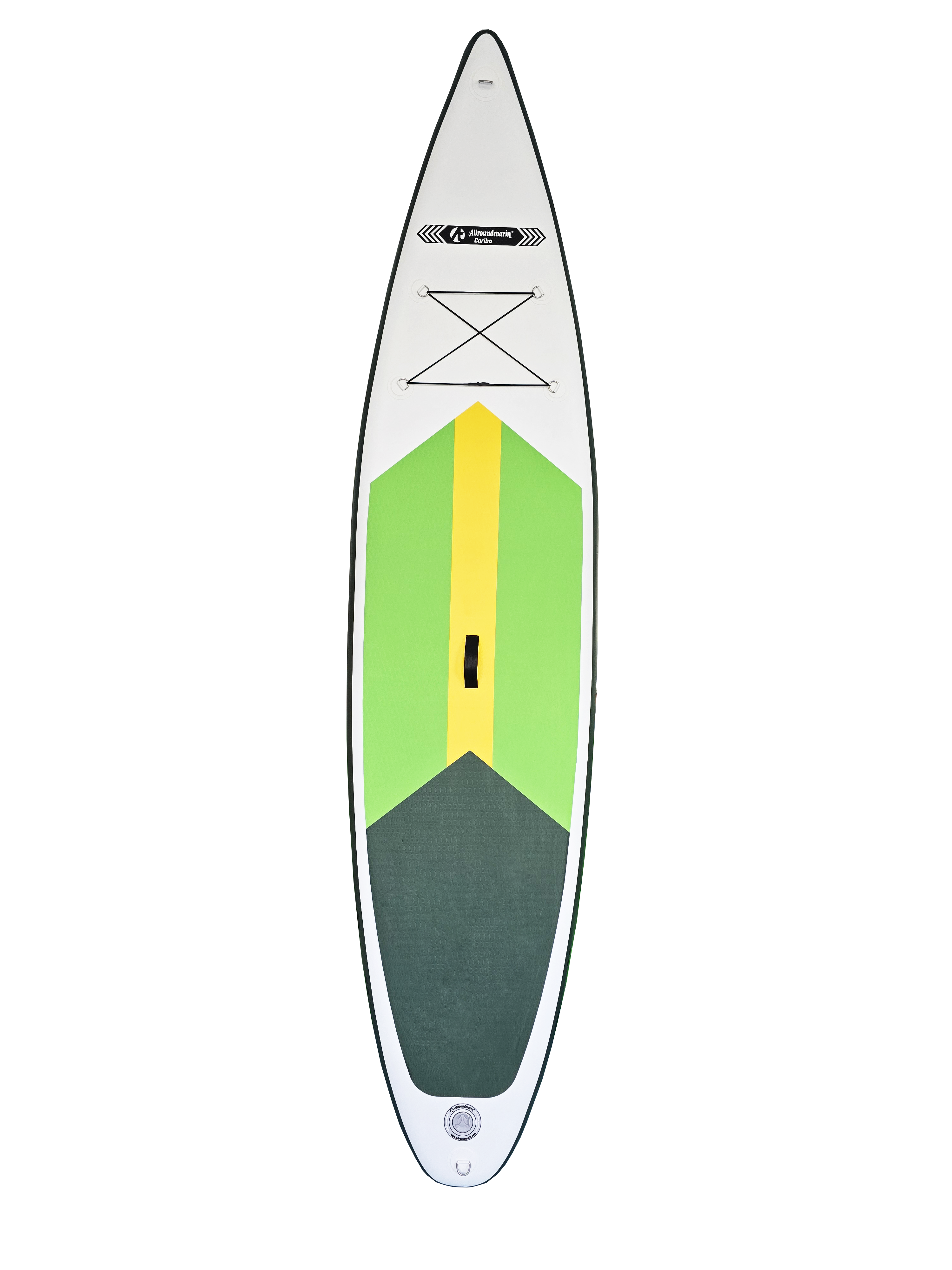 Allroundmarin SUP Cariba weiß/grün 350cm