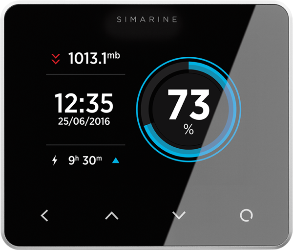 pico-marine-battery-monitor-screen1 Simarine PICOone Paket Batteriemonitor System silber