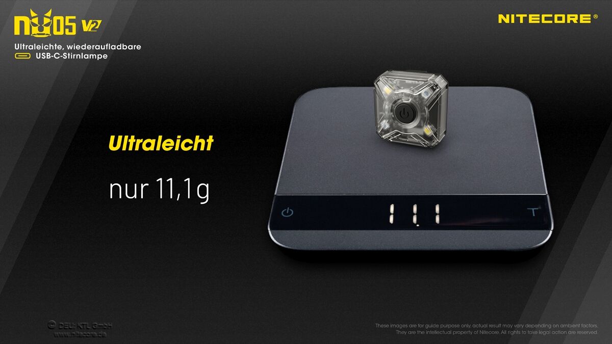 Nitecore NU05 V2 - USB-C