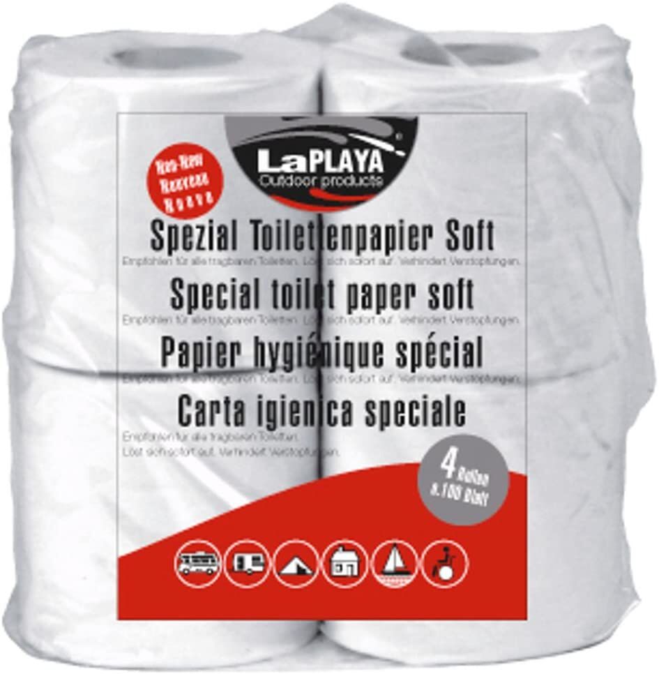 Laplaya_Toilettenpapier_Camping LaPlaya Toilettenpapier Camping 4x300 Blatt