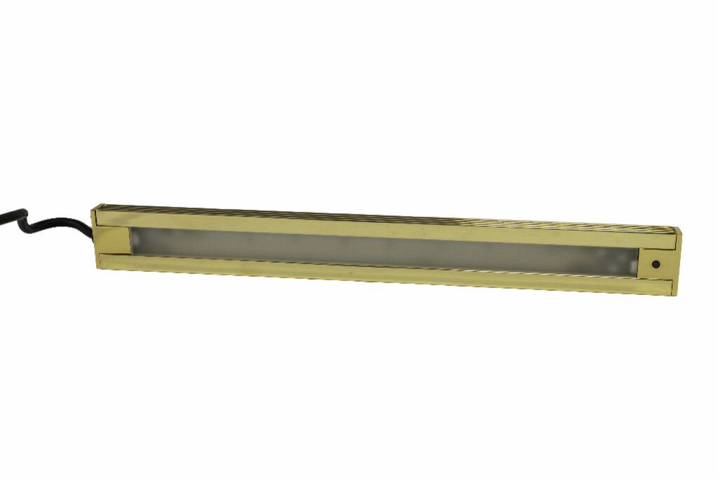 LED-Unterbauleuchte UB01-1, 300mm, gold-glanz, warmweiß, max. 6 W, 10-30V DC, mit Dimmer