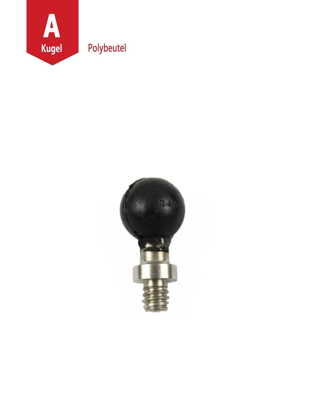 RAM Mounts Basiskugel mit 1/4“-20 Gewindestift - A-Kugel (0,56 Zoll) - Kamera-Anbindung