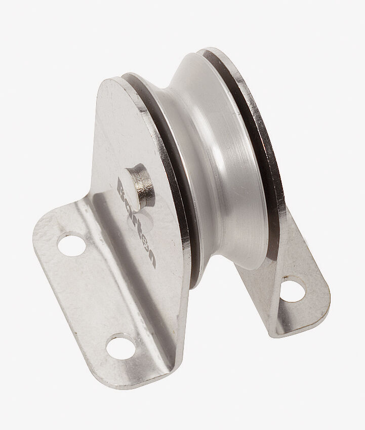 11385_0 Barton Drahtseil-Block Einfach-Stehend mit Backen aus Edelstahl