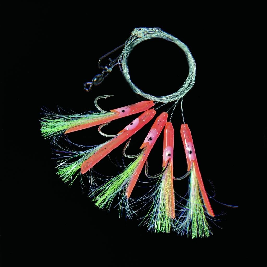 Jenzi Meeres-Vorfach für Makrelen 5 Haken