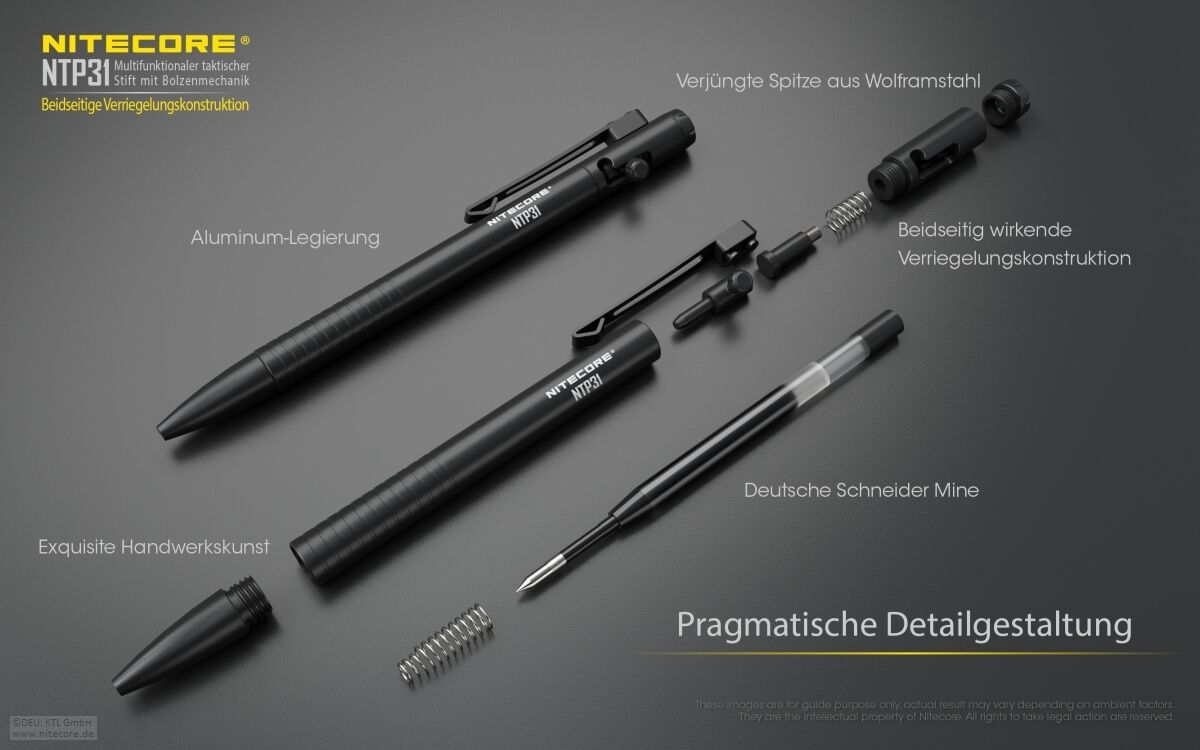 Nitecore Tactical Pen NTP31