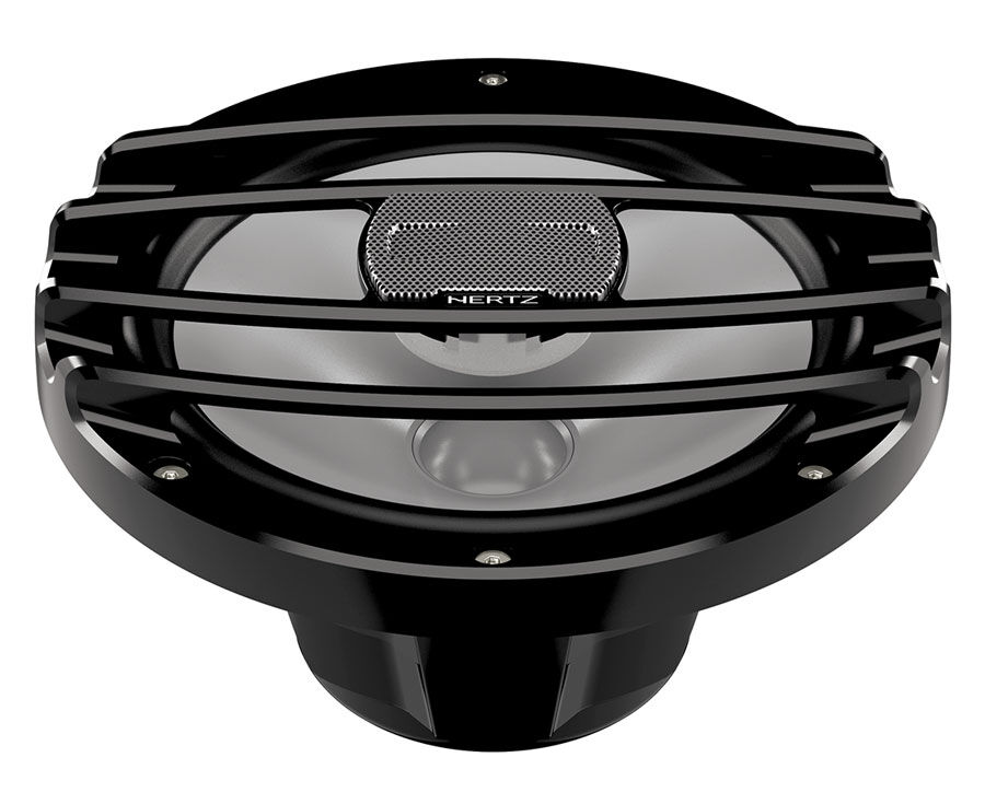 Hertz HMX 8 S LD - 8'' 4 Ohm 150W Powersports Lautsprecherpaar mit LED-Beleuchtung schwarz