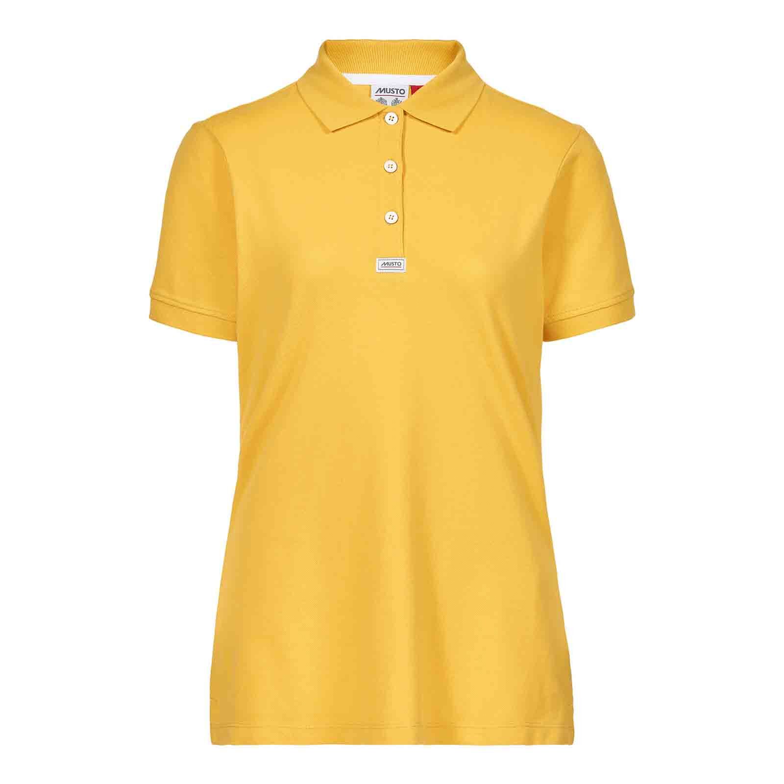 Musto Damen Essential Pique Polo - Essential Yellow