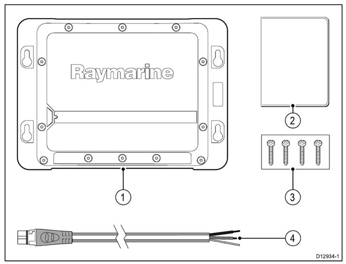 Raymarine CP100 Sonar Modulmit CHIRP DownVision™