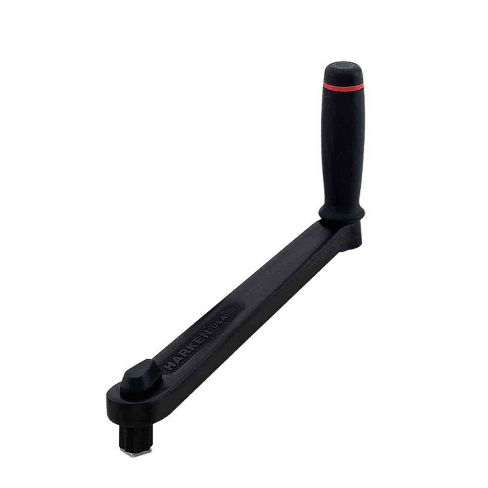 Harken 10" Winschkurbel mit Arretierung, Aluminium