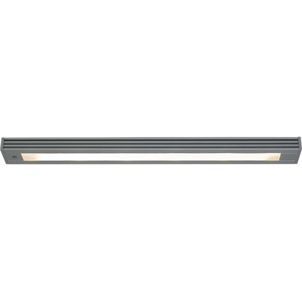 LED-Unterbauleuchte UB01-1, 300mm, chrom-matt, rot/weiß, max. 6W, 10-30V DC, mit Dimmer