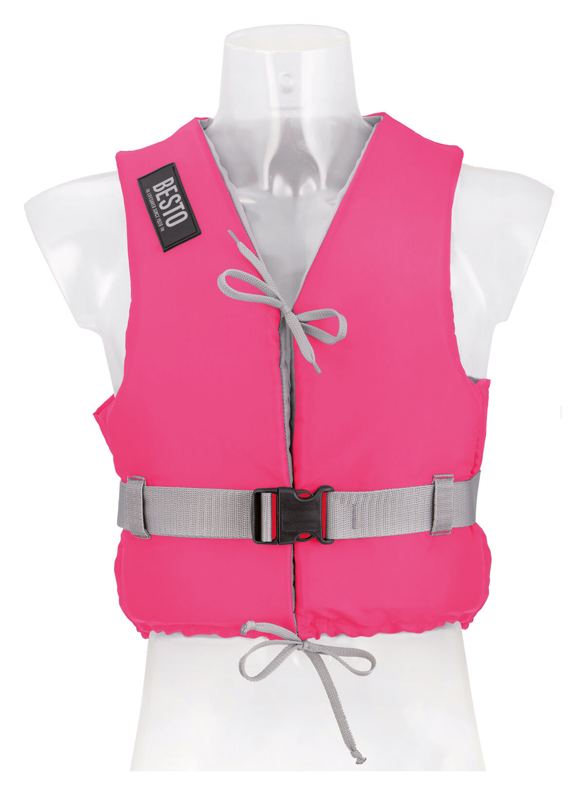 Besto_Aqua_pink_50N_Hinten Besto Dinghy pink Auftriebsweste 50N